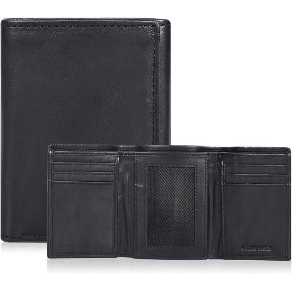 Slim Wallets for Men black